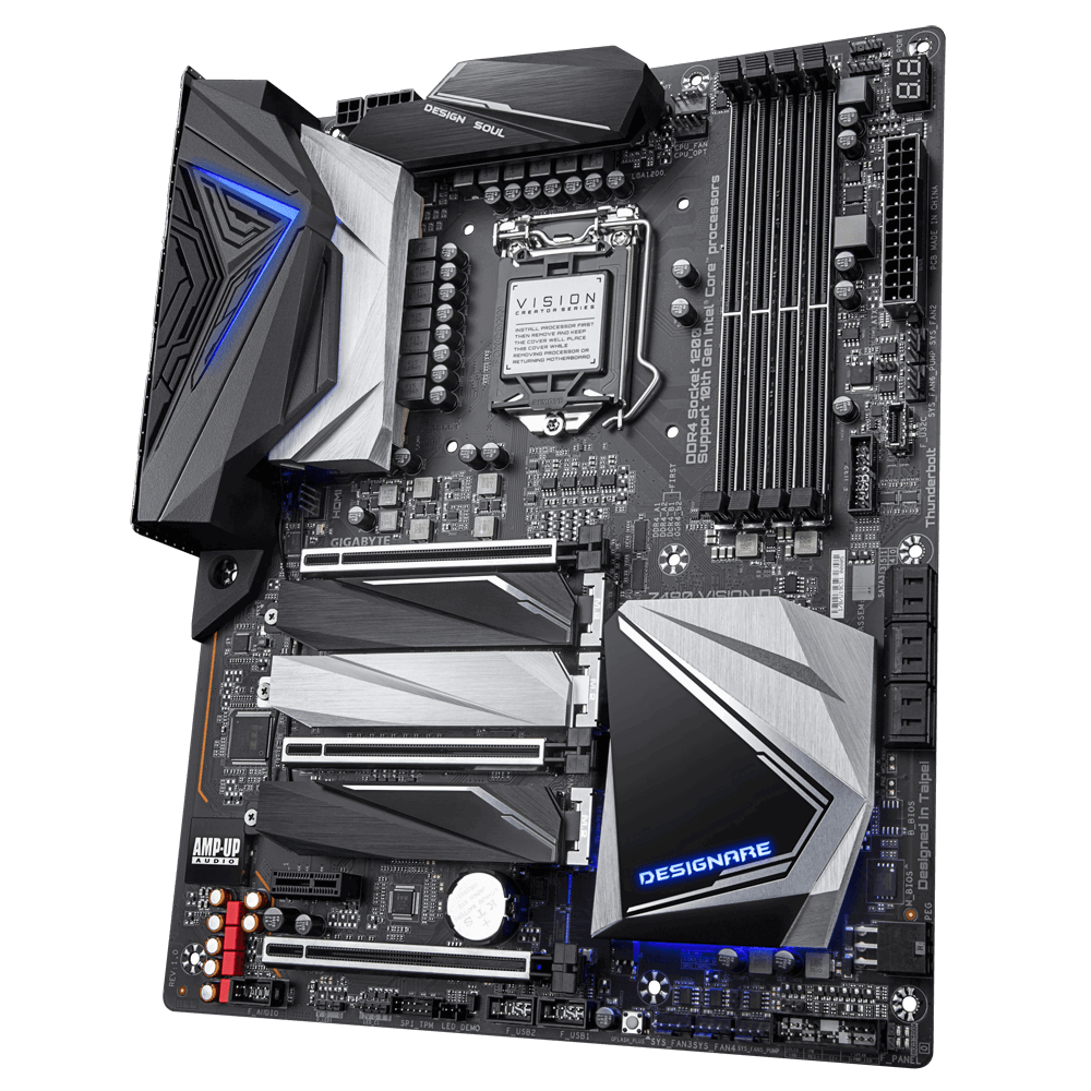Gigabyte Z490 Vision D - Motherboard Specifications On MotherboardDB